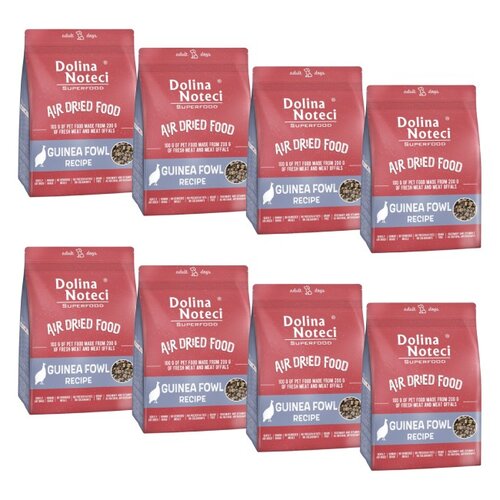 Karma dla psa suszona DOLINA NOTECI Superfood Danie z perliczką 8 x 1 kg