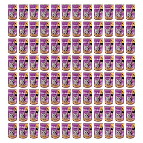 Karma dla kota WHISKAS Kurczak 96 x 400 g