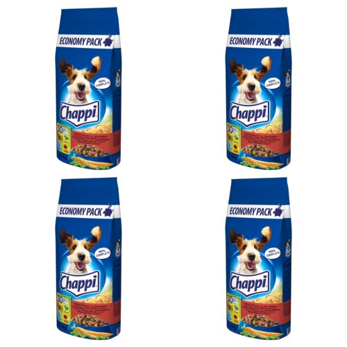 Karma dla psa CHAPPI Wołowina z drobiem 4 x 13.5 kg