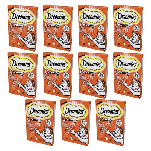 Przysmak dla kota DREAMIES Creamy Kurczak (44 x 10 g)
