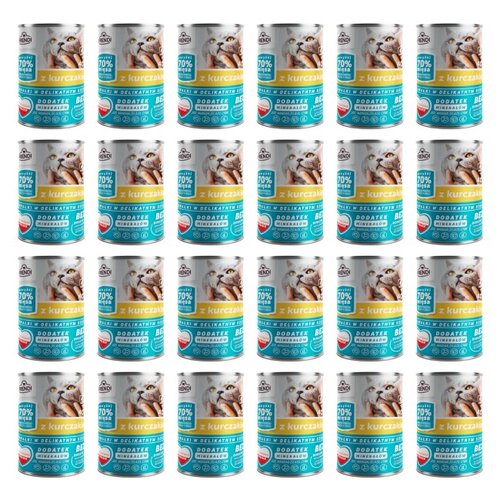 Karma dla kota FRENDI Kurczak 24 x 400 g