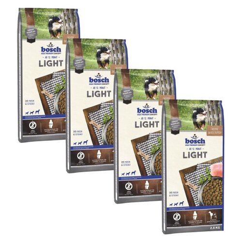 Karma dla psa BOSCH Light Drób 4 x 2.5 kg