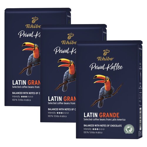 Kawa ziarnista TCHIBO Privat Kaffee Latin Grande Arabica 3 x 0.5 kg