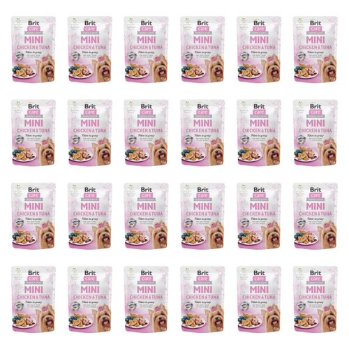 Karma dla psa BRIT Care Mini Kurczak z tuńczykiem 24 x 85 g