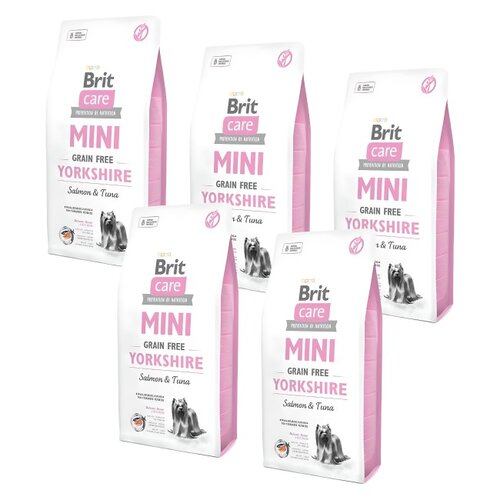 Karma dla psa BRIT Care Mini Yorkshire Łosoś z tuńczykiem 5 x 400 g