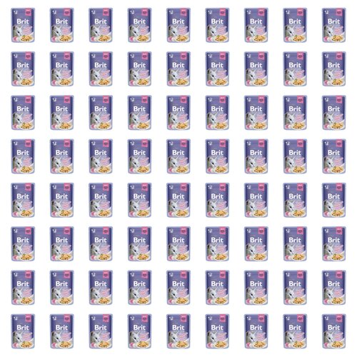 Karma dla kota BRIT Premium by Nature Kurczak 72 x 85 g