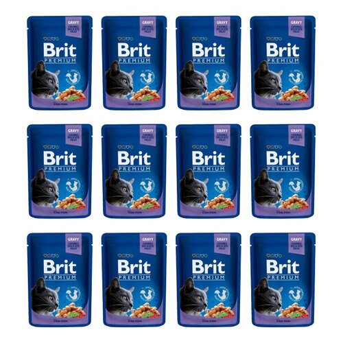 Karma dla kota BRIT Premium Dorsz 12 x 100 g