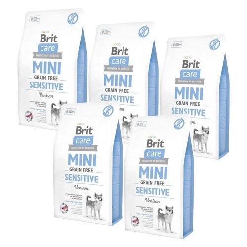 Karma dla psa BRIT Care Mini Sensitive Dziczyzna 5 x 400 g