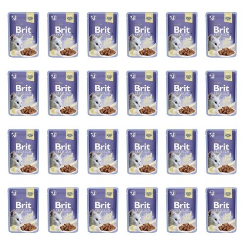 Karma dla kota BRIT Premium Wołowina 24 x 85 g