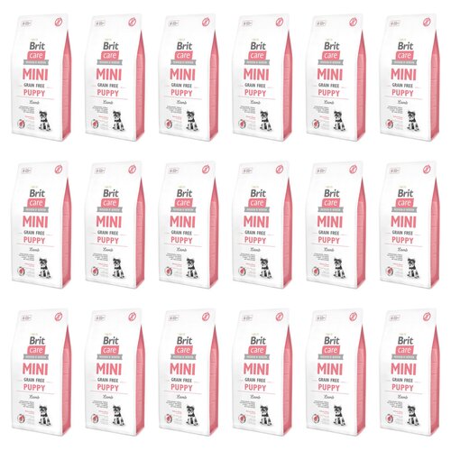 Karma dla psa BRIT Care Mini Junior Jagnięcina 18 x 2 kg