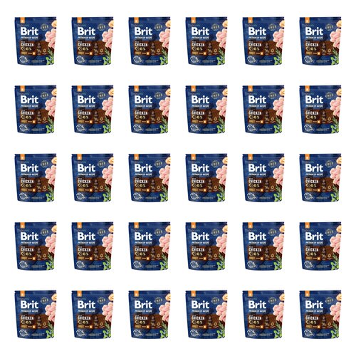 Karma dla psa BRIT Premium By Nature Kurczak 30 x 1 kg