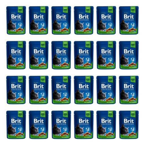 Karma dla kota BRIT Premium Sterilised Kurczak 24 x 100 g