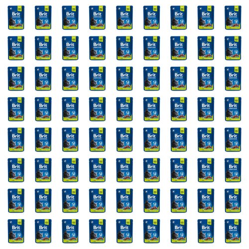 Karma dla kota BRIT Premium By Nature Sterilised Jagnięcina 72 x 100 g