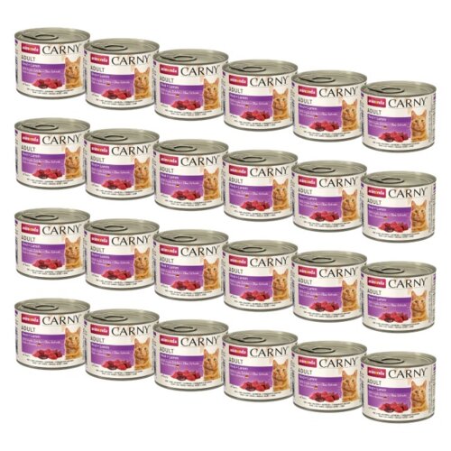 Karma dla kota ANIMONDA Carny Wołowina z jagnięciną 24 x 200 g