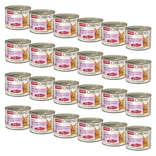 Karma dla kota ANIMONDA Carny Indyk z jagnięciną 24 x 200 g