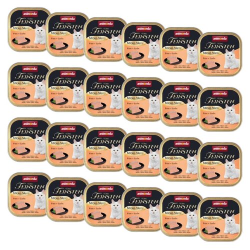 Karma dla kota ANIMONDA Vom Feinsten Mildes Menu Indyk z łososiem 24 x 100 g