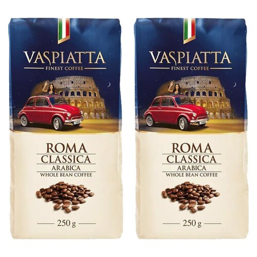 Kawa ziarnista VASPIATTA Roma Classica Arabica 2 x 0.25 kg