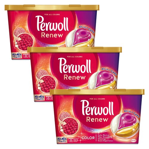 Kapsułki do prania PERWOLL Renew Color 63 szt.