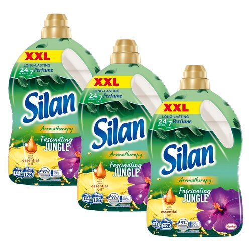 Płyn do płukania SILAN Aromatherapy Fascinating Jungle 3 x 2772 ml