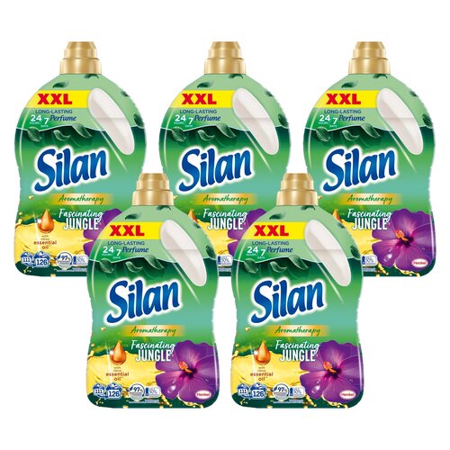 Płyn do płukania SILAN Aromatherapy Fascinating Jungle 5 x 2772 ml