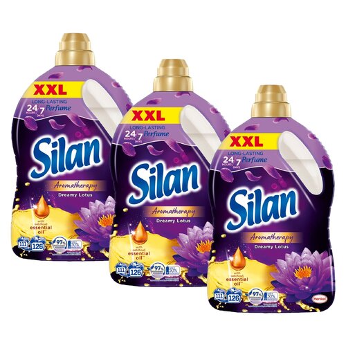 Płyn do płukania SILAN Dreamy Lotus 3 x 2772 ml