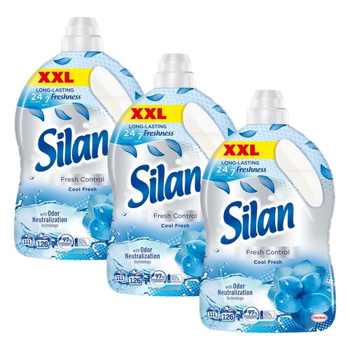 Płyn do płukania SILAN Fresh Control Cool Fresh 3 x 2772 ml