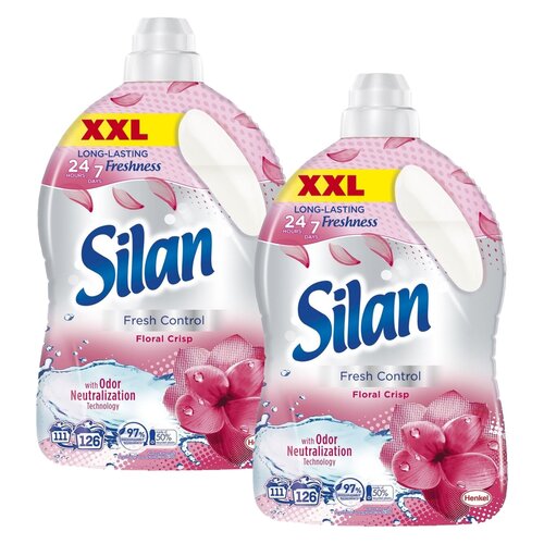 Płyn do płukania SILAN Fresh Control Floral Crisp 2 x 2772 ml