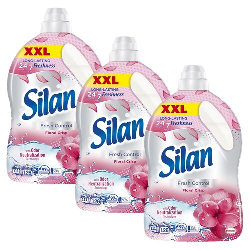 Płyn do płukania SILAN Fresh Control Floral Crisp 3 x 2772 ml