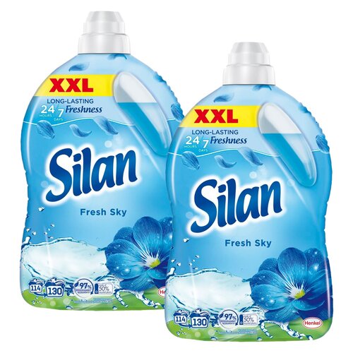 Płyn do płukania SILAN Fresh Sky 2 x 2860 ml