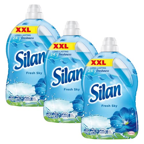 Płyn do płukania SILAN Fresh Sky 3 x 2860 ml