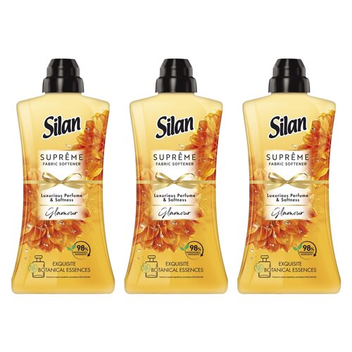 Płyn do płukania SILAN Supreme Glamour Gold 3 x 1012 ml