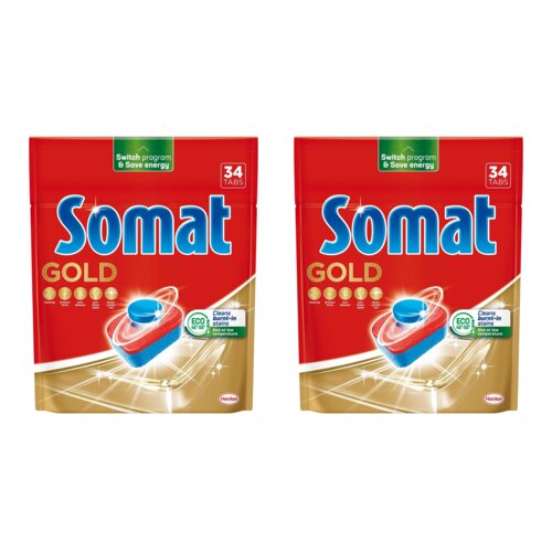 Tabletki do zmywarek SOMAT Gold - 68 szt.