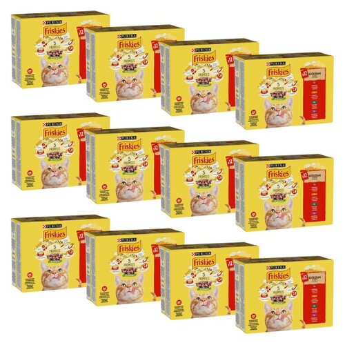 Karma dla kota FRISKIES 5 Promises Mix mięsny (144 x 85 g)