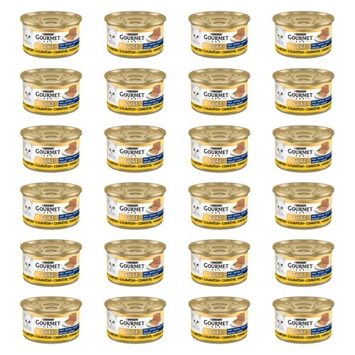 Karma dla kota GOURMET Gold Mus Kurczak 24 x 85 g