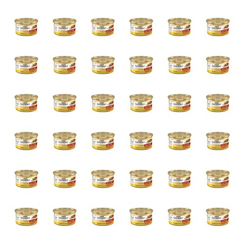 Karma dla kota GOURMET Gold Kurczak i wątróbka 36 x 85 g