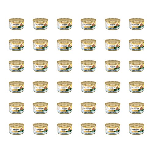 Karma dla kota GOURMET Gold Succulent Delights Ryby oceaniczne 36 x 85 g