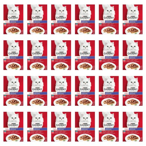 Karma dla kota GOURMET Mon Petit Mix Ryby (144 x 50 g)