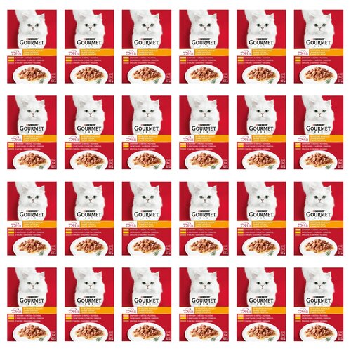 Karma dla kota GOURMET Mon Petit Mix Drób (144 x 50 g)