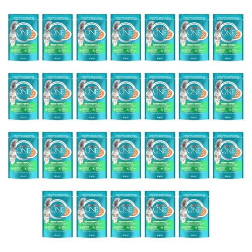 Karma dla kota PURINA ONE Indoor Formula Tuńczyk i zielona fasolka 26 x 85 g