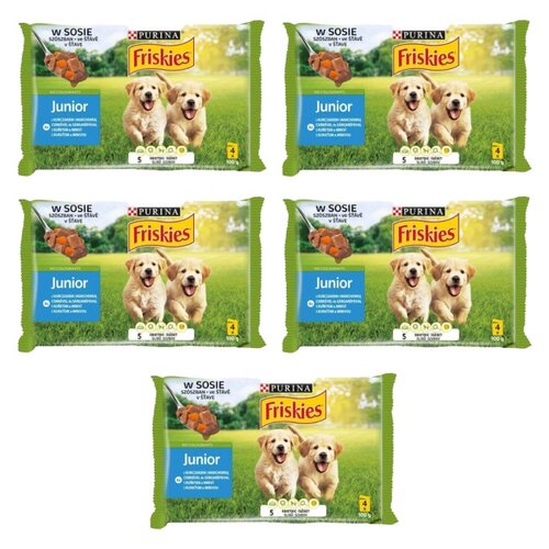Karma dla psa FRISKIES Vitafit Junior Kurczak z marchewką (20 x 100 g)