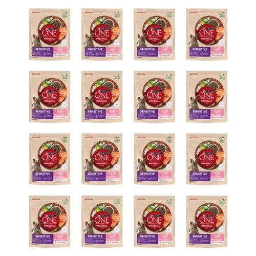 Karma dla psa PURINA One Mini DeliCate Łosoś z marchewką i ryżem 16 x 800 g