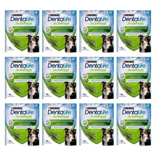 Przysmak dla psa DENTALIFE Active Fresh Medium 12 x 115 g