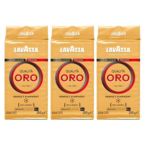 Kawa mielona LAVAZZA Qualita Oro Arabica 3 x 0.25 kg