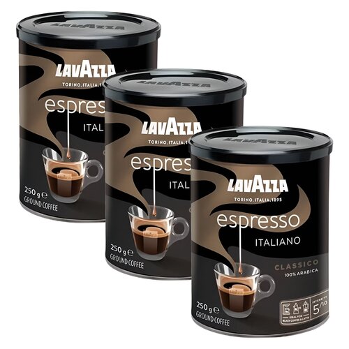 Kawa mielona LAVAZZA Espresso Arabica 3 x 0.25 kg