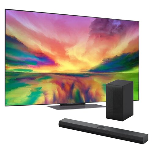 Telewizor LG 65QNED813RE 65'' LED 4K 100Hz WebOS + Soundbar LG S70TY Czarny