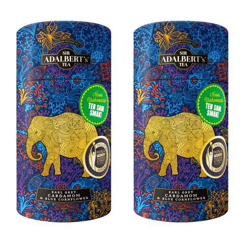 Herbata ADALBERTS Earl Grey Kardamon 2 x 100 g