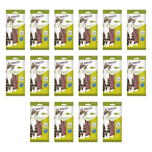 Przysmak dla kota DOKAS Filet z tuńczyka 16 x 22 g
