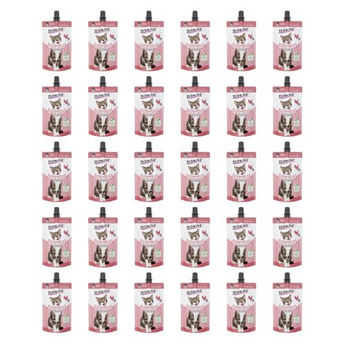 Przysmak dla kota DOKAS Snack Cream Kurczak i krewetki 30 x 90 g