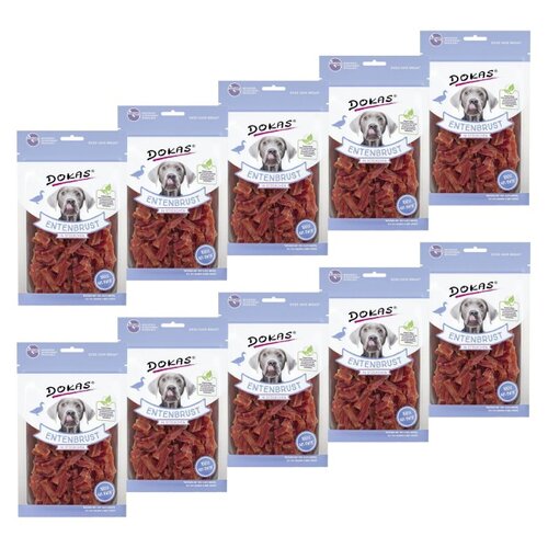 Przysmak dla psa DOKAS Filet z piersi kaczki 10 x 70 g