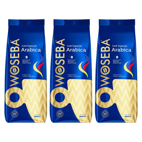 Kawa ziarnista WOSEBA Arabica 3 x 0.5 kg